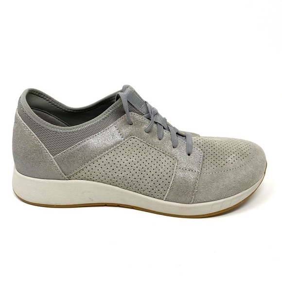 Dansko Colette Light Grey Suede sneakers - Picture 1 of 8